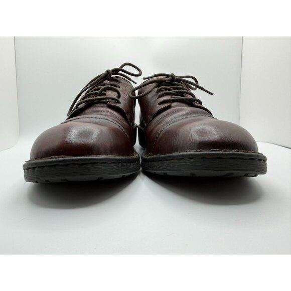 Born Derby Oxford Men\'s Size 10.5 Brown Leather Lace-up Cap-toe Comfort Shoes main image 6